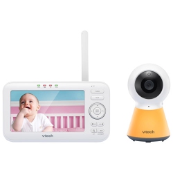 VTECH - 5" Video Baby Monitor With Night Light, Night Vison & Two-Way Audio (Vm5254)