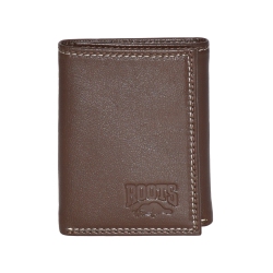 ROOTS Men's Leather Trifold Wallet In Multicolor
