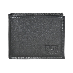 ROOTS Men's Leather Slim Wallet In Multicolor