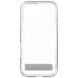 ZAGG Crystal Palace Snap Fitted Hard Shell Case with MagSafe for iPhone 16 Pro - Clear