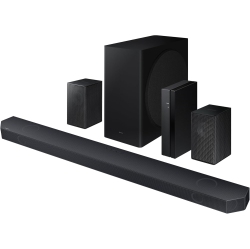 SAMSUNG Hw-Q910D/zc- 9.1.4Ch Soundbar \w Wireless Dolby Atmos, Q-Symphony, Active Voice Amplifier, Game Mode Pro, Built-In Voice Assistant (Open