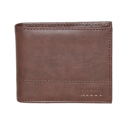 ROOTS Men's Slim Billfold Wallet In Brown