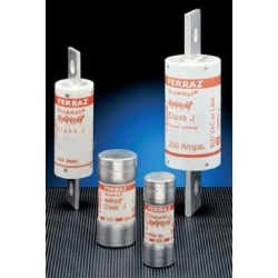 MERSEN A4J Fast Acting/class J Fuse, 600Vac/300Vdc, 200Ka Ac/100Ka Dc, 600 Ampere, 2-1/2" Diameter X 8" Length