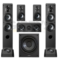 SONY Ss-Cs3 7.1 Speaker Bundle #2 (Ss-Cs3 (2) | Sa-Cs9 | Ss-Cs5 | Ss-Cs8 | Ss-Cse)