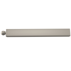 REV-A-SHELF 14" Telescoping Closet Hanging Valet Rod Satin Nickel, Cvlsl-14-Sn-1