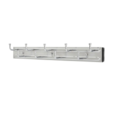 REV-A-SHELF 14" Pullout Belt Rack Closet Storage Organizer, Chrome, Brc-14Cr