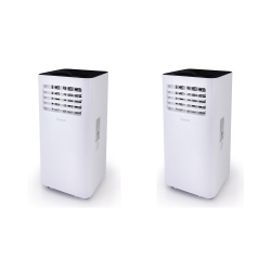 SERENELIFE 2 X Slpac105W 300 Sqft 10000 Btu Portable Air Conditioner (2 Pack)