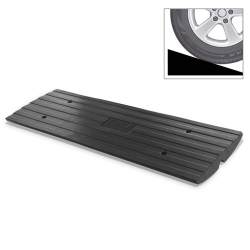 PYLE Car/truck Curb Ramp - Driveway Rubber Threshold Car Curb-Side Bridge