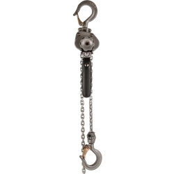 JET Jlh-50-15 0.5 Ton Compact Ratchet Lever Chain Hoist W/ 15 Ft Lift & 2 Hooks