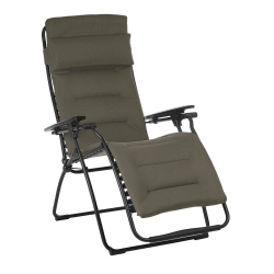 LAFUMA Futura Air Comfort Zero Gravity Indoor Outdoor Recliner Chair, Taupe