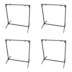 HME Products Bowhunting Archery Range Practice Shooting Target Stand (4 Pack)