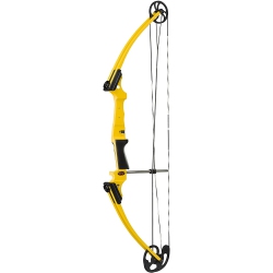 GENESIS ARCHERY Genesis Original Archery Compound Bow W/ Adjustable Sizing, Left Handed In Yellow