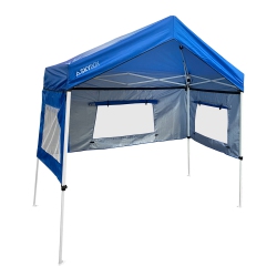 CARAVAN CANOPY Skybox 3.2' X 6.5' Instant Multipurpose Steel Sport Shelter In Blue