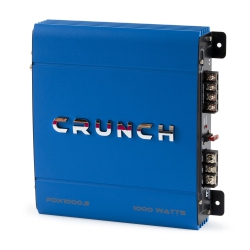 CRUNCH Powerdrivex 1000 Watt 2 Channel Exclusive A/b Car Stereo Amplifier In Blue