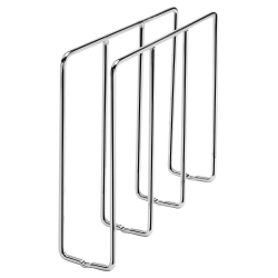REV-A-SHELF U-Shaped Bakeware Divider Cabinet Organizer Chrome, 596-10Ccr-52