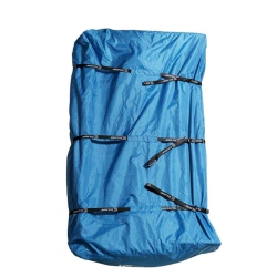 CLAM 12592 Outdoor Durable Polyester Ice Fishing Tent Shelter Travel Cover In Blue