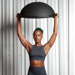 BOSU Multi Functional Home Gym 26" Original Balance Strength Trainer, Matte In Black