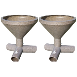 BOSS BUCK 3-Way Automatic Wildlife Feeder Head for 55-Gal Barrel Drums (2 Pack)