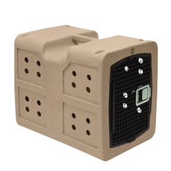 DAKOTA 283 Dakota283 G3 High-Security Polyethylene Framed Door Kennel, Medium, Coyote In Tan