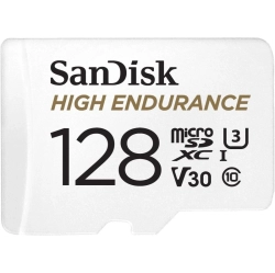 SANDISK The 128GB High Endurance Video Microsdxc Card Is Built to Withstand Up to 20, 000 Hours Of Continuous Recording, Making It Ideal for Dash