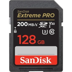 SANDISK 128GB Extreme Pro Sdxc Uhs-I Memory Card - Up to 170Mb/s, C10, U3, V30, 4K Uhd, Durable Sd Card - Sdsdxxd-128G-Gn4In