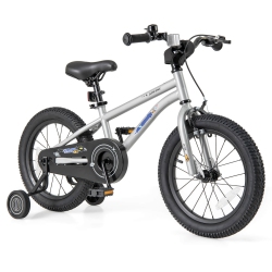COSTWAY 16-Inch Kid's Bike for 4-7 Years Old With Adjustable Saddle & Anti-Slip Handlebar
