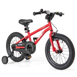 COSTWAY 16-Inch Kid's Bike for 4-7 Years Old With Adjustable Saddle & Anti-Slip Handlebar
