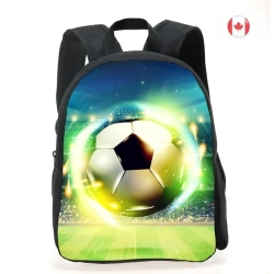 CUTEBAGS Cute Printed Backpack - School Soccer Back Pack for Kids, Girls & Boys Bag