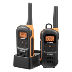 BUSHNELL Openbox Adventure 68Km Two Way Radios - Frs 2 Watt Long Range Rechargeable Walkie Talkie 2 Pack | Lpx650