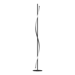 BAZZ Dante 60 In. Matte Led Dimmable Modern Floor Lamp In Black