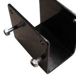 TOW TUFF Ttf-Icstc Ice Castle Bracket, Works With Spare Tire Carrier