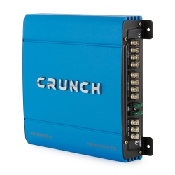 CRUNCH Powerdrivex 1000 Watt 4 Channel Exclusive A/b Car Stereo Amplifier In Blue