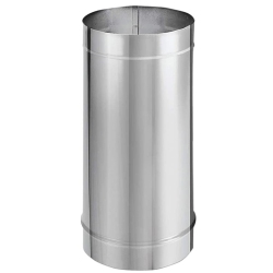 DURAVENT Durablack 6Dbk-48Ss 48 X 6 Inch Stainless Steel Single Wall Stove Pipe