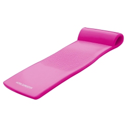 TRC RECREATION Ultra Sunsation 2.5 Inch Thick Foam Pool Float Lounge Mat In Pink