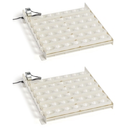 FARM INNOVATORS 3200 Automatic 41 Spot Egg Turner for Improved Hatching (2 Pack)
