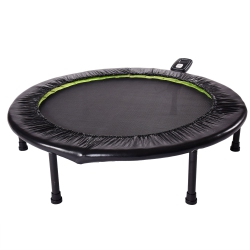 STAMINA PRODUCTS 36 Inch Round Foldable Fitness Trampoline With Workout Monitor