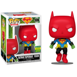 POP Dc Heroes Batman Superman 3.75 Inch Action Figure Exclusive - Batman Superman Fusion #506