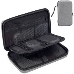 HLD Procasehard Travel Tech Organizer Case Bag for Electronics Accessories Charger Cord Portable External Hard Drive USB Cables Power Bank Sd Memory