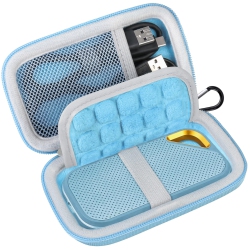 HLD Hard Carrying Case for Sandisk Extreme Pro/sandisk Extreme Portable External SSD 500GB 1Tb 2Tb 4Tb USB-C Solid State Drive Eva Shockproof