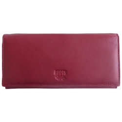 ROOTS 73 Women's Expander Clutch Wallet - In Red
