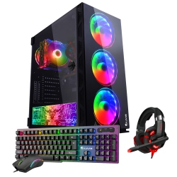 HAJAAN Breeze Pro Gaming PC Desktop - Nvidia Geforce Rtx 4060 8GB Gddr6, Intel Core I7-12700F Processor, 32GB Ddr4 Ram, 1Tb SSD, Wifi, Windows 11 Pro