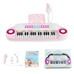 COSTWAY 37-Key Toy Keyboard Piano Electronic Musical Instrument