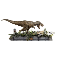 IRON STUDIOS - Jurassic Park - Rex And Donald Gennaro - Demi Scale 1/20