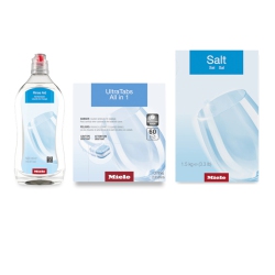 MIELE Dishwasher Cleaning Bundle (1X Salt + 1X Ultratabs 60 + 1X Rinse Aid)