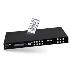 OREI 8K HDMI 4X4 Matrix Switcher With Optical/analog Audio Extractor, 8K to 4K Downscaling