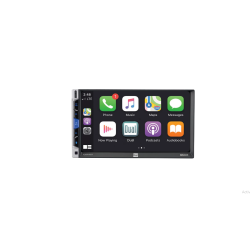 DUAL Refurbished (Excellent)- Electronics Xdcpa10Bt 7-Inch Double Din Car Stereo \w Certified Apple Carplay Android Auto, Touchscreen, Built-In