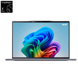 Acer Swift Go 14 14.5" Laptop - Steel Gray (Qualcomm Snapdragon X Plus/Qualcomm Adreno Graphics/16GB RAM/512GB SSD/Windows 11)