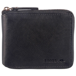 ROOTS Men's Zip Around Coinwallet In Multicolor