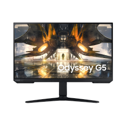 SAMSUNG New- Ls27Ag500Pnxza Odyssey G5 27" Qhd 165Hz 1Ms Gtg Ips Lcd G-Sync Gaming Monitor