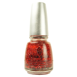 CHINA GLAZE Glitter Nail Lacquer With Nail Hardner